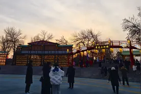 到“清明上河图”里过春节，就在丰台青龙湖公园图片