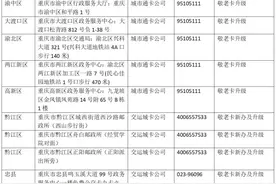 缓解线下办卡难 重庆增设9个公交敬老卡线下办理服务网点图片