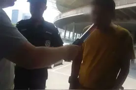 酒后竟然驾驶牵引车？一男子被查→图片