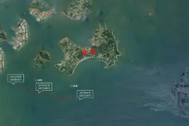 福建海警位金门附近海域依法开展常态执法巡查，台媒发现距金门岛仅3.8海里图片
