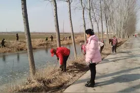 台前县打渔陈镇：河道清淤助春灌 水渠畅通保丰收图片