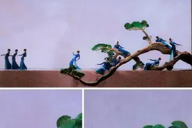 当舞蹈“装裱入画”，丹青之境绘出无尽风雅图片