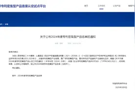 东平县3件产品被中国专利保护协会认定为专利密集型产品图片