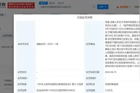 因借托管班进行学科培训，无锡市学而思教育公司被罚3.3万图片