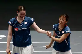 （体育）羽毛球——全英公开赛：贾一凡/张殊贤无缘女双决赛图片