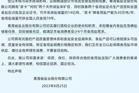 真别囤了！这个盐湖食用盐储量，还够吃这么多年图片