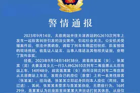 女子高铁拒换座遭殴打？警方通报始末及处理结果图片