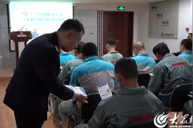 东营市疾控中心（卫生监督所）走进东营嘉扬精密金属有限公司开展“中小微企业职业健康帮扶行动”活动图片