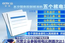 首次！10%！民企力量参股核电领域带来新突破、新机遇、新前景、新动能图片