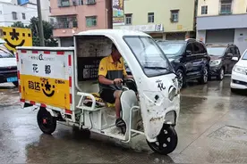 广东暴雨下快递和外卖站长们的一天：“安全”成了高频词图片
