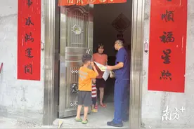 电白消防“走村入户”，消防宣传送平安图片