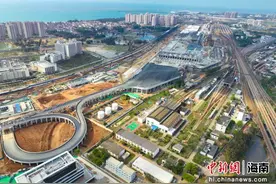 海口“二线口岸”项目举办2024年建筑施工安全生产标准化管控观摩会图片