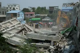 超千人身亡，缅甸地震像“一把巨刀切入地球”图片