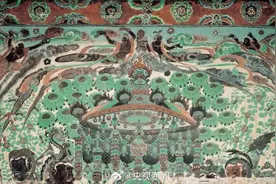 飞天是敦煌壁画出镜率最高的形象图片