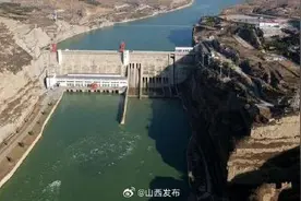 山西万家寨引黄工程上半年向永定河补水1.13亿立方米图片