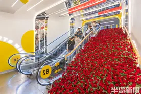 走出地铁，邂逅浪漫图片