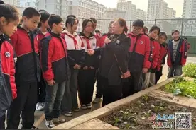 临川五小开展菜地大丰收活动（图）图片