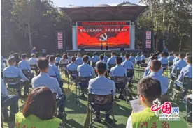 北京市门头沟区：全民国防教育月 军地共学情谊深图片