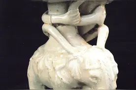 从昆仑儿骑白象烛台看唐代佛教艺术传播图片