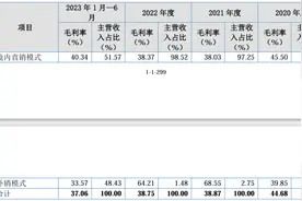 IPO雷达｜瑞克科技销售模式突然大变，外销占比近五成，对应毛利率不增反降图片