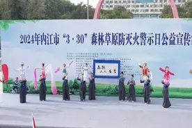 防患于未“燃” 四川内江市“3·30”森林草原防灭火警示日公益宣传活动举行图片