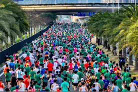 横琴马拉松鸣枪开跑！澳门跑者“跨城”参赛“同城”体验图片