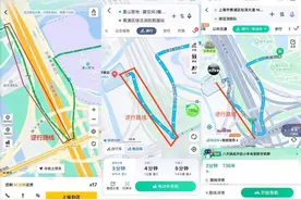 骑手送餐为何出现逆行规划路线？多家地图骑行导航均有类似问题图片