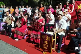 十番古乐寄乡愁 连江琯头镇归国华侨组建乐队传承弘扬传统文化图片