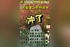 “中外合办”层出不穷，走“低分逆袭”的升学路不能忽视风险图片
