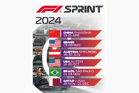 2024赛季F1冲刺赛赛程公布图片