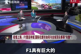 F1中国大奖赛时隔5年回归 上海应向世界展示什么图片