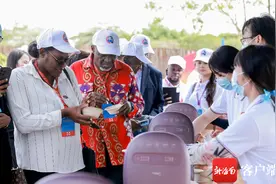 非洲多国农业嘉宾三亚品尝“海南好米”图片