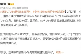AI眼镜未至，小米先“加码”AI耳机图片