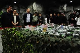 贵州贵阳：独特的红色文化教育方式引来众多游客驻足观看图片