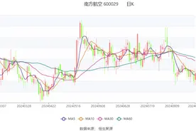 南方航空：2024年上半年亏损12.28亿元图片
