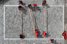 千城百县看中国｜福建邵武：竹竿舞图片