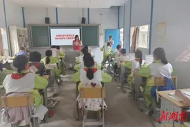 石门宝峰街道竹园塔社区：开展未成年人保护宣传教育活动图片