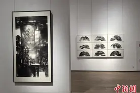 “清华大学美术学院陈辉教授水墨作品巡展”江阴启幕图片