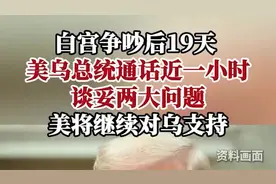 白宫争吵后19天 ，美乌总统通话近一小时，谈妥两大问题，美将继续对乌支持图片