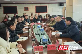 邵阳市水利局调研组到市水利综合服务中心开展座谈调研图片