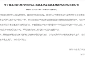 3月15日起施行！湖南一地住房公积金贷款政策有变图片