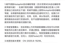 特斯拉FSD来了？官方：只是“智能辅助驾驶功能”图片