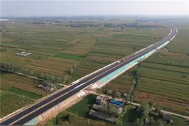 中铁九局承建的方唐高速项目完成重要节点施工任务图片