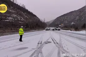 陕西多地迎雨雪，这些路段禁止通行！灾害性天气预报发布图片