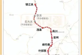 坐着动车去阿坝！川西北首条铁路开通运营图片