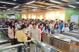 广州地铁即将进入“春运模式”图片