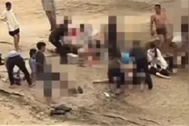一家五口在海边游玩，突然被海浪卷走，4人不幸遇难，“仅小儿子获救”！“五一”出游应该如何注意安全？官方提醒图片