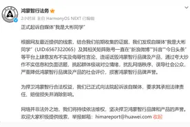 鸿蒙智行，正式起诉！图片