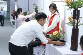 第四届全国插花花艺行业职业技能竞赛全国总决赛在临沂举办图片