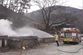 涉嫌引发韩国“最严重山火”男子被立案调查图片